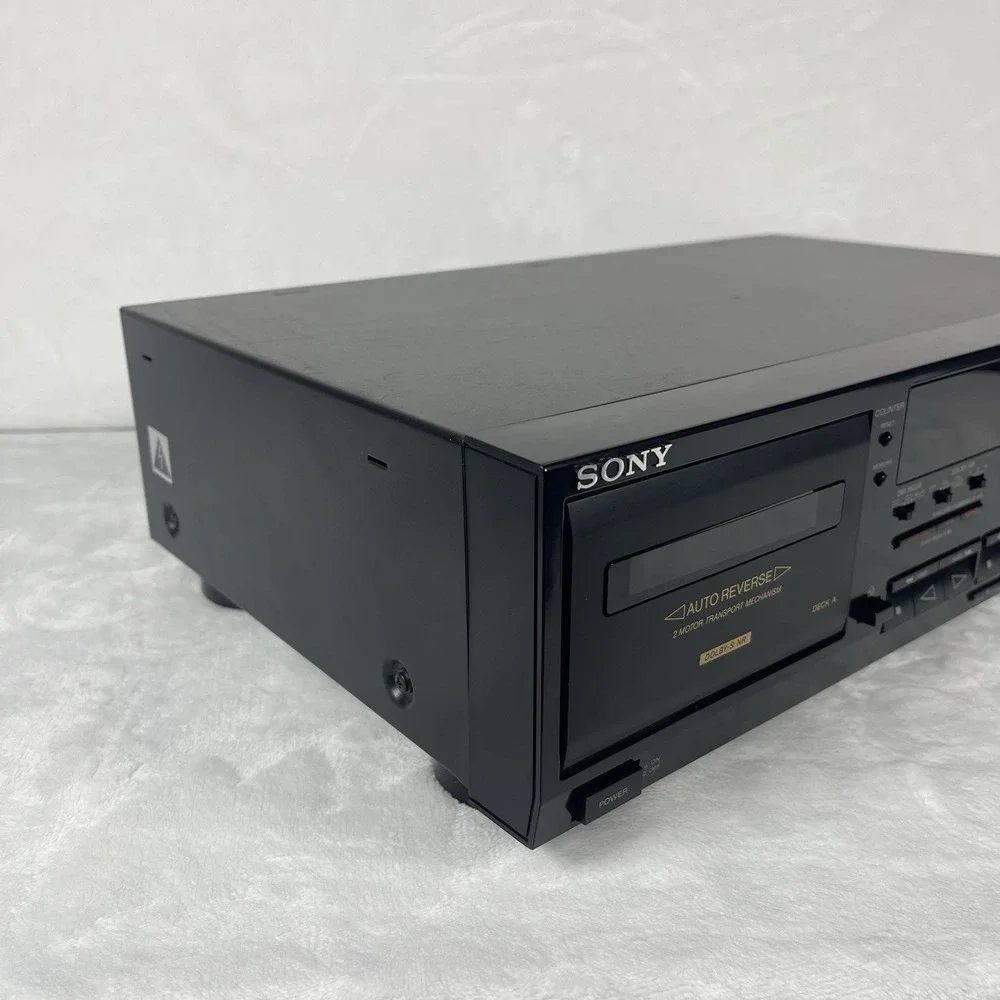 Vintage Sony TC-WR635S Stereo Cassette Tape Deck Audio Player Dolby - FOR PARTS